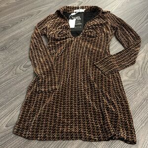 Copper Sparkly Dress